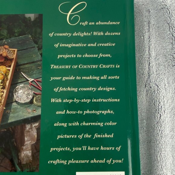 Treasury of Country Crafts: Easy Step-by-step Design - Hardcover Book - Picture 3 of 13